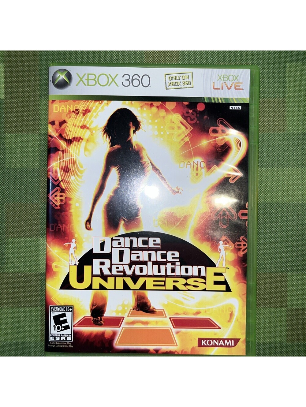 Dance Dance Revolution: Universe (Microsoft Xbox 360, 2007) With manual